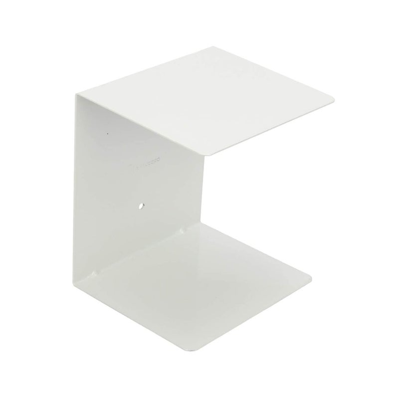 Go Hooked Go Hooked Heavy Duty Metal Wall Mounted Book Shelves for Study Room Living Room and Bedrooms 1 Pc White  - Image 1
