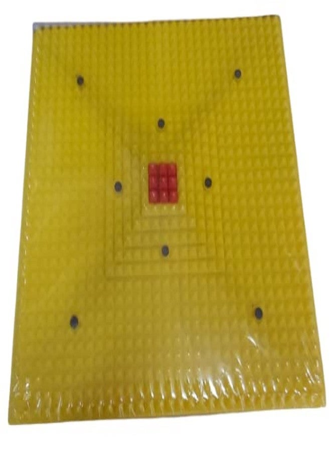 avyaan Acupressure Mat for Foot Pain Acupressure Mats Pointed Board Plate Pyramid Acupressure Pad for Foot Magnetic Energy Booster, Manual, Multi Color - Image 2
