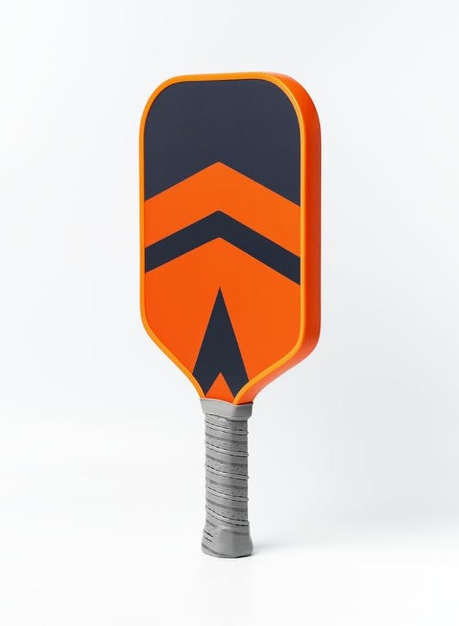 YABA UNO Pickleball Paddle | 14mm Thermoformed Hybrid Carbon Fiberglass | Impact Polypropylene Honeycomb Core | Wider Sweet Spot | Lightweight Pickleball Racket for All Skill Levels (Orange) - Image 5