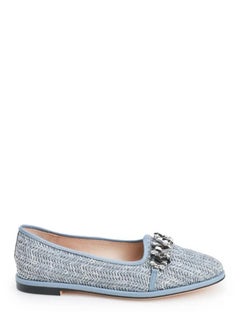 Women's Leather Flat Flatform Ballet Flats Decorated With Spectacular Stones Blue - pzsku/Z7819F16FDA8D46C339C0Z/45/_/1734709730/4dd58e97-488f-4c9a-9b9c-19cdd3d76661