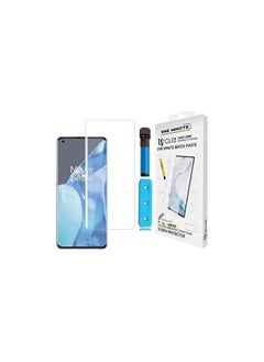 6 IN 1 UV Protective Tempered Glass Privacy Screen Protector 3D Curved Edge For Google Pixel 8 Pro - Clear