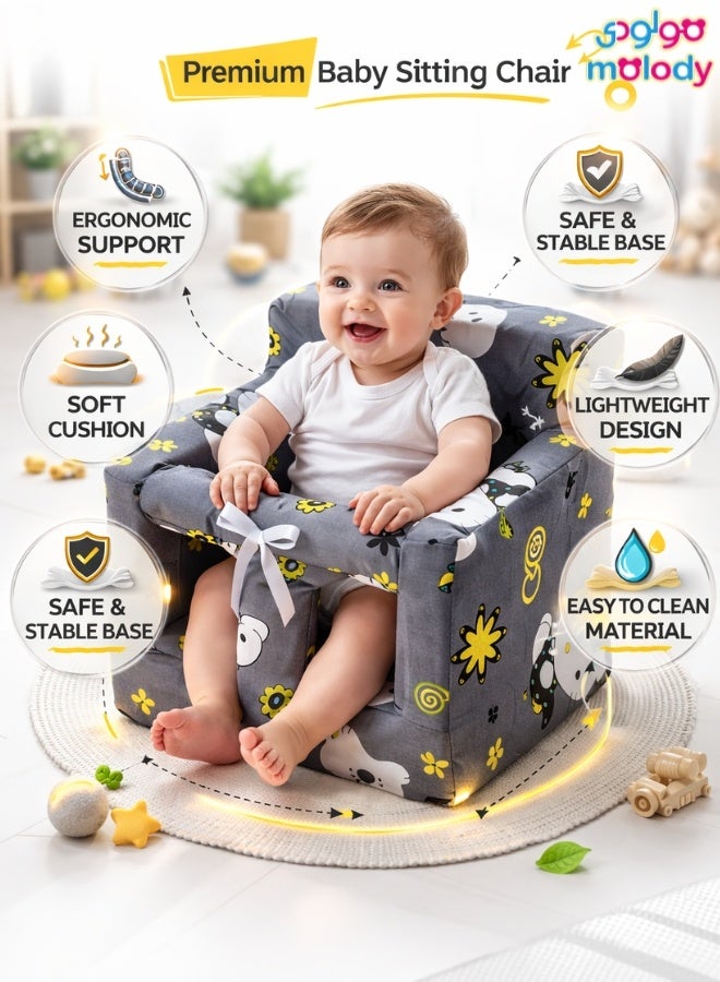 molody Baby Sitting Support Seat – Safe and Comfortable Infant Sitting Chair Lightweight - Image 5