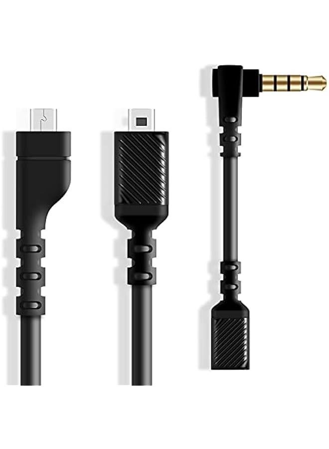 BWSJ Replacement o Cable atible with SteelSeries Arctis 3, Arctis 5, Arctis 7, Arctis ProMale to Male - Image 1