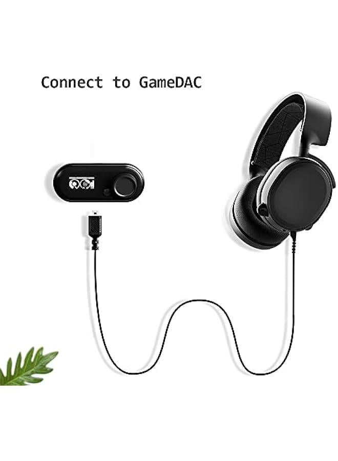 BWSJ Replacement o Cable atible with SteelSeries Arctis 3, Arctis 5, Arctis 7, Arctis ProMale to Male - Image 3