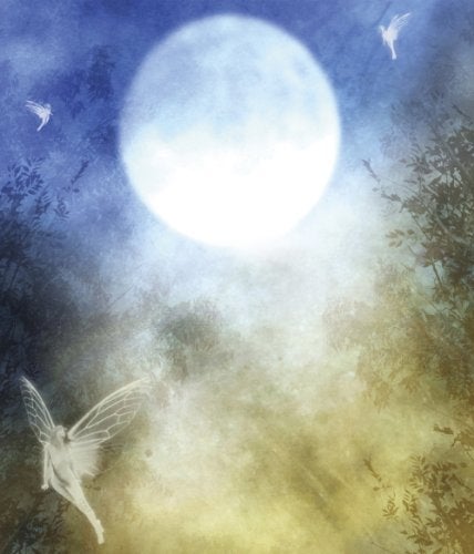 Brewster Home Fashions UMB91053 84-Inch by 72-Inch Fairy Night Wall Mural - Image 3