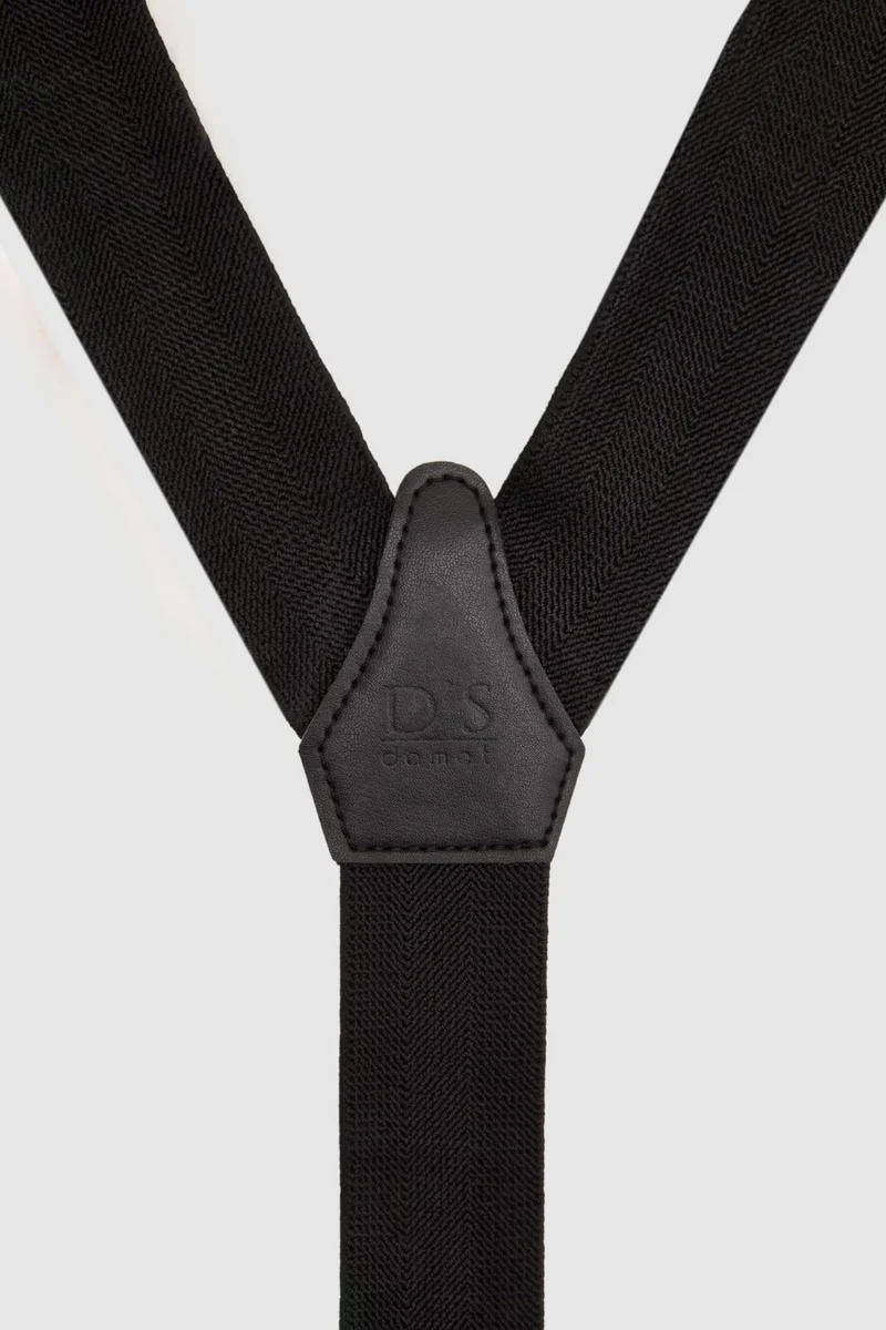 D'S DAMAT D'S Groom Ds Groom Black Suspenders