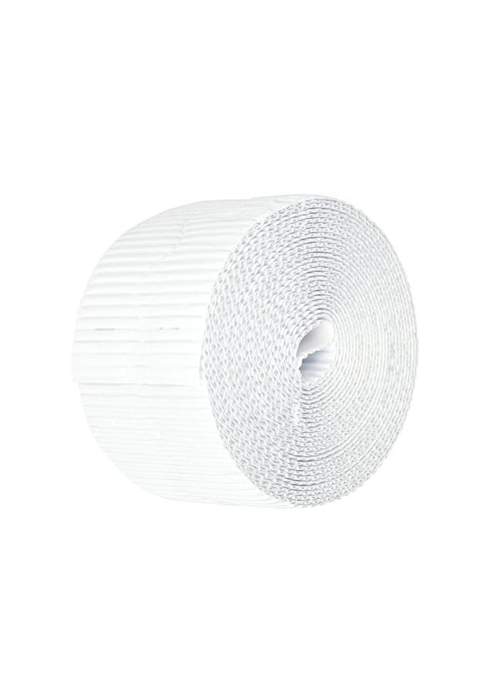Terabyte Corrugated Display Borders for School Classroom Decorations,Border Rolls for Displays Border Rolls Corrugated Backing Paper for Wall Displays School (Width 10cm x  Length 15cm) White Color - Image 3