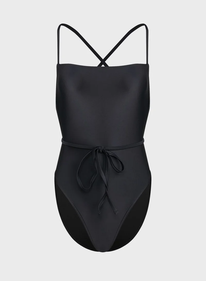 4th & Reckless Cut Out Back Swimsuit