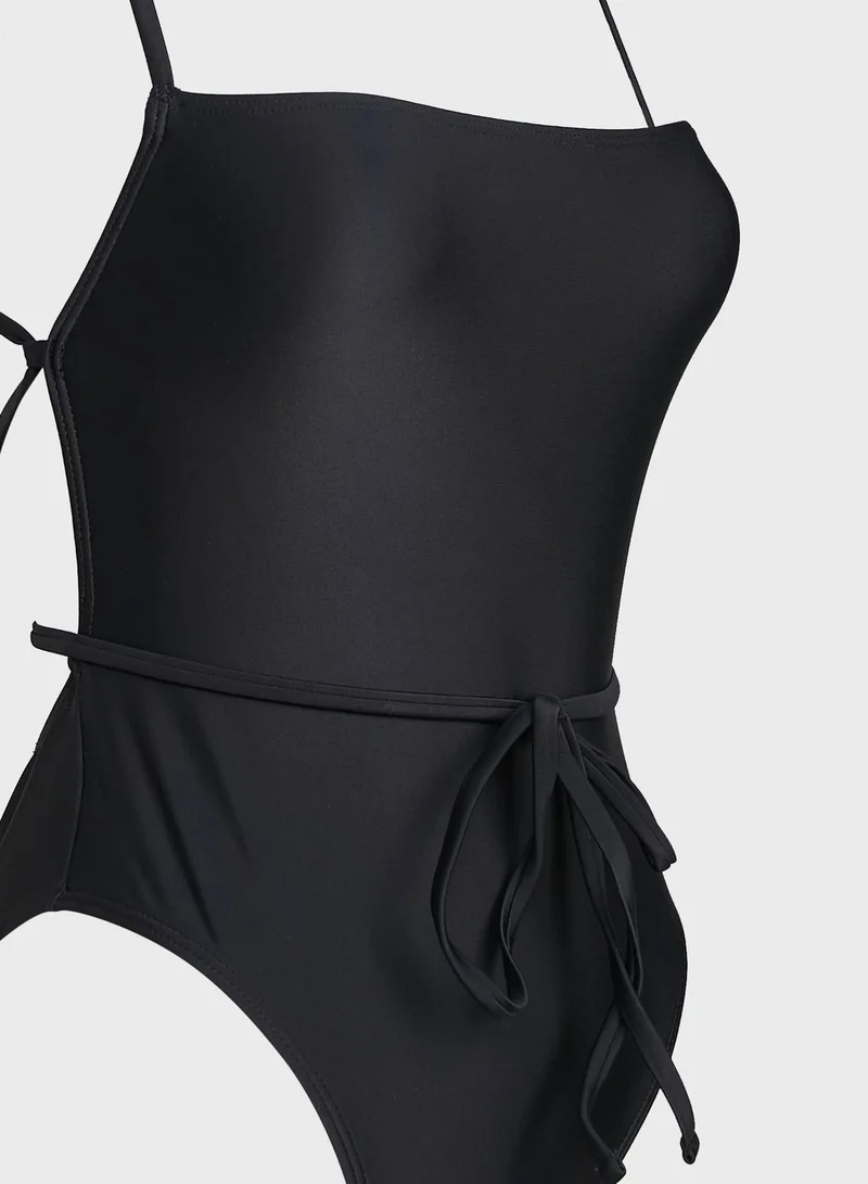 4th & Reckless Cut Out Back Swimsuit