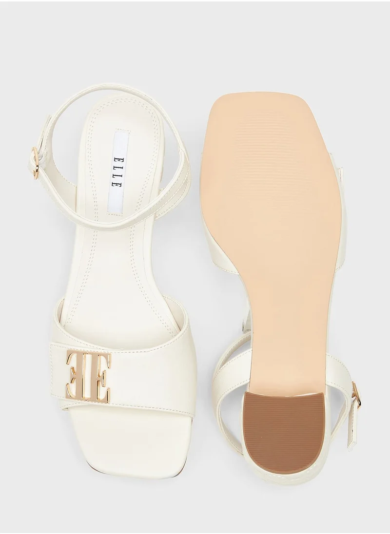 ELLE Block Heel Sandals