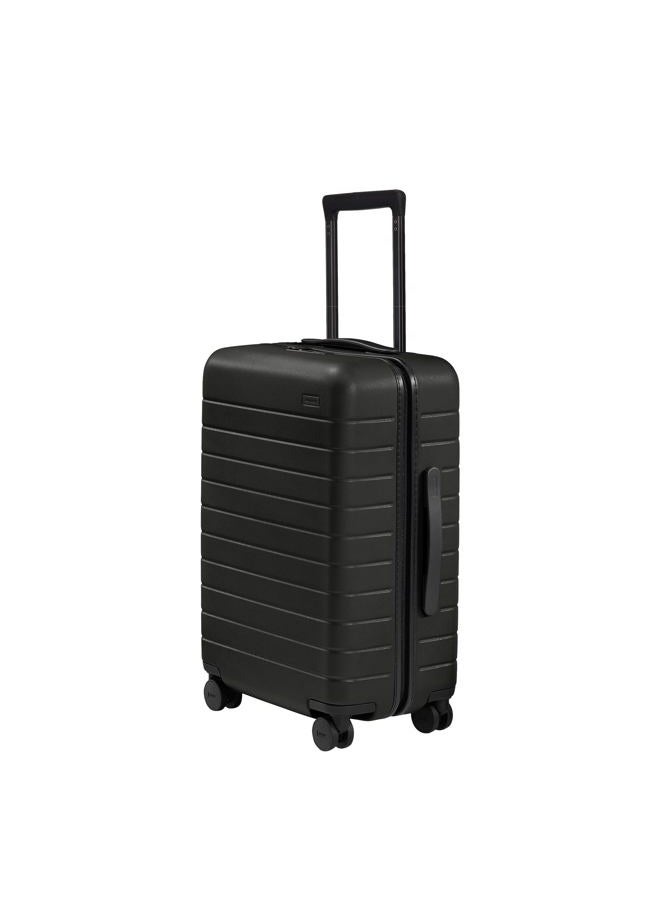 Away Bigger Carry-On Suitcase, Jet Black, Standard, Bigger Carry- on - Image 1