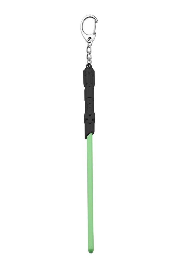 FAADBUK Wars Lover Gift Wars Darth Vader Lightsaber Keychain Wars Cosplay Gifts for Friend Family (Green K-S) - Image 1