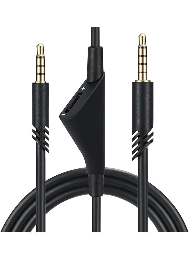 إيروريكس - كابل صوت بديل لسماعات الرأس Astro A10 A40 A30 A40Tr A50 Ofc 3D Stereo مع كابل صوت قابل للفصل ومستوى صوت قابل للتعديل مع غلاف من البولي فينيل كلوريد - Image 1