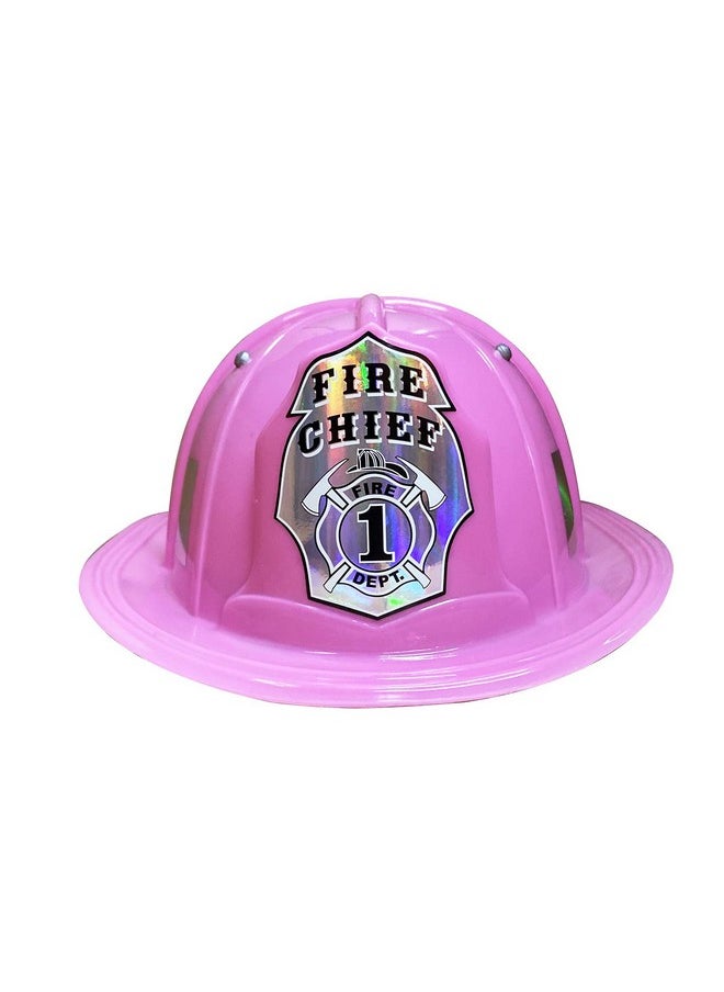 آيروماكس خوذة Fire Chief مقاس شبابي قابل للتعديل باللون الوردي  - Image 5