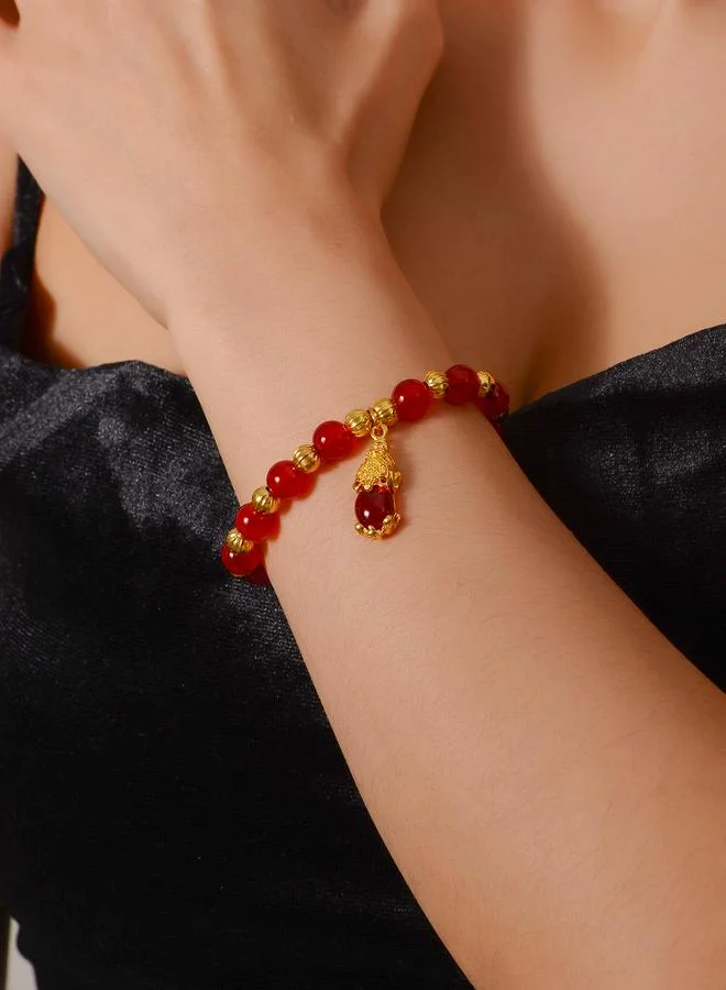 Take Two 1PC Color Block Beaded Bracelet