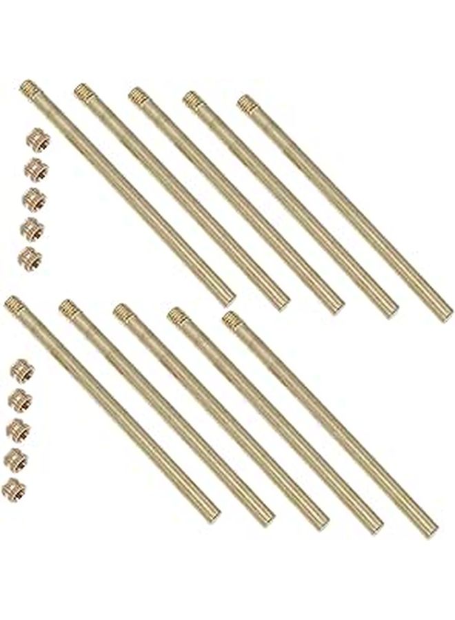 Angoily 10 Pcs Metal Photo Frame Back Support Rods Adjustable Easel for Desktop Display - Image 1