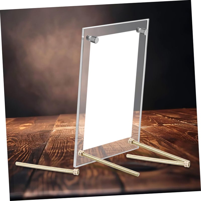 Angoily 10 Pcs Metal Photo Frame Back Support Rods Adjustable Easel for Desktop Display - Image 5
