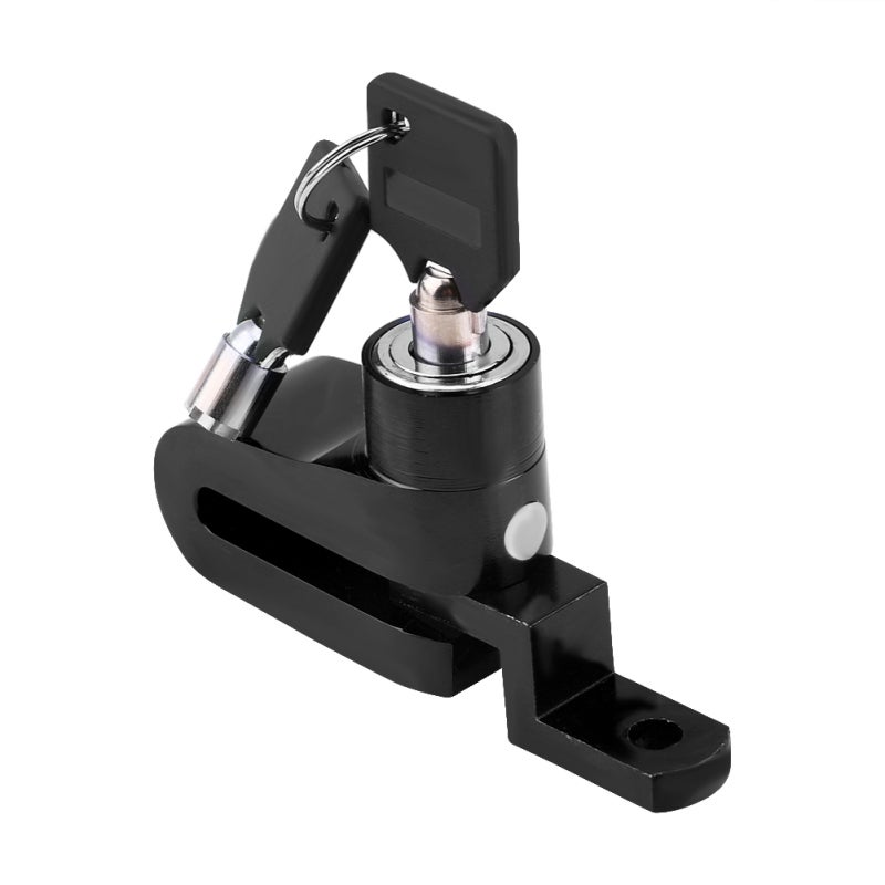 Motorcycle Disc Brake Lock CNC Machined Premium Billet Aluminum - Multiple Layers Anti-theft Wheel Rotor Lock for Motorcycle Scooter Bike - Image 1