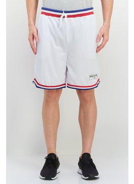 Originals by Brooklyn Cloth Men Comfort Fit Training Shorts, White Combo  - Image 1