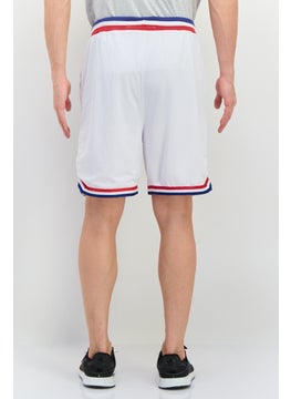 Originals by Brooklyn Cloth Men Comfort Fit Training Shorts, White Combo  - Image 4