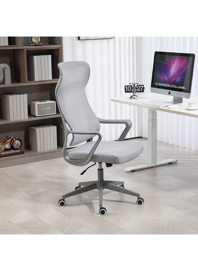 Home Box Berlin Mesh High Back Office Chair Grey 59 x 129 x 61 cm - pzsku/Z781B4C5743450AE2D691Z/45/_/1716292834/40a1c5b1-2239-4acc-92a7-bb45108f4b22