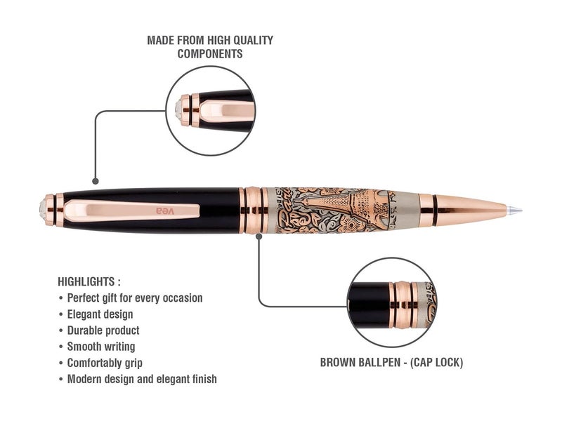 VEA Thar Paris Gold Antique Ballpoint pen - Image 3