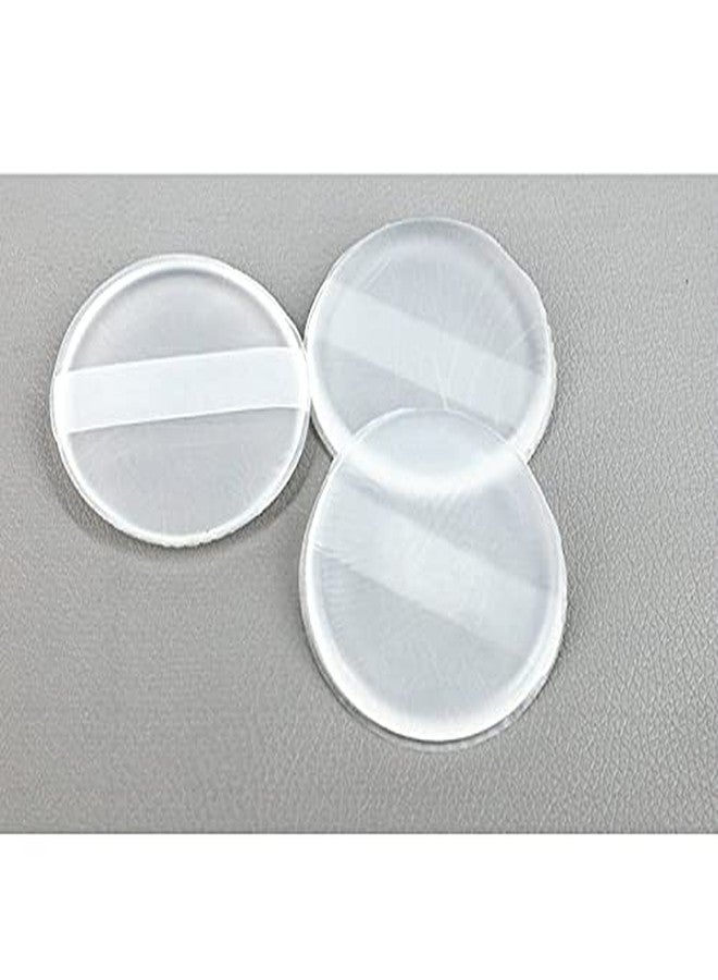 Lokusel 4 Pcs Silicone Makeup Sponge Air Cushion Powder Puff, Transparent Cosmetic Blender Cosmetic Puff BB Pad Beauty Tools Blender for Liquid Foundation Cream - Image 4