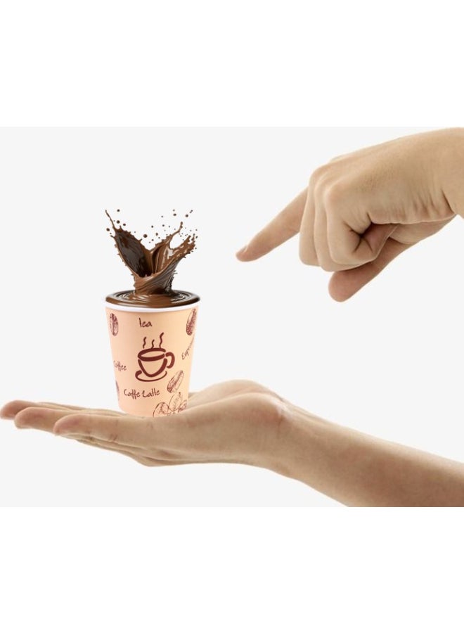 HOME CHOICE Disposable Paper Cups pack 2 (100 Cups) , 8 Oz 50X2, Party cups, 237 ml Capacity,Party Cups - Image 4