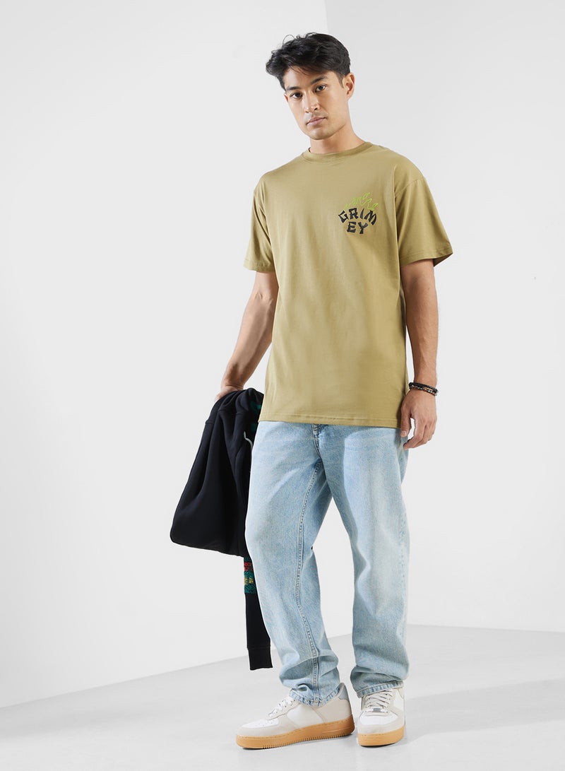 Grimey The Lucky Dragon Regular T-Shirt - Image 4