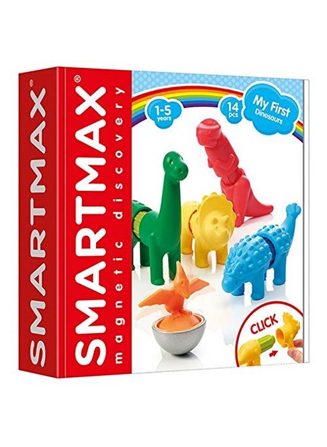 SmartMax سمارت ماكس ديناصوراتى الأولى - مجموعة بناء حيوانات ممتعة تركز على STEM للأعمار من 1-5 - Image 3