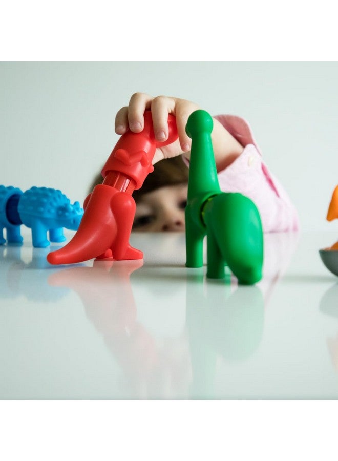 SmartMax سمارت ماكس ديناصوراتى الأولى - مجموعة بناء حيوانات ممتعة تركز على STEM للأعمار من 1-5 - Image 2