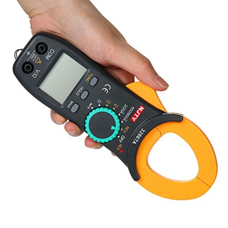 Digital Clamp Meter 2000 Counts Auto Range Multimeter with NCV Test ACDC Voltage Portable Handheld Multimeter LCD Diaplay Measuring AC t Resistance Continuity Diode DOOMUN - Image 5
