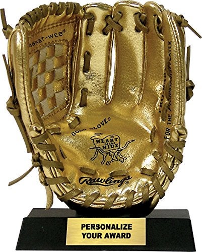 Rawlings Mini Gold Glove Award Trophy Stand Included Replica 31 - Image 3