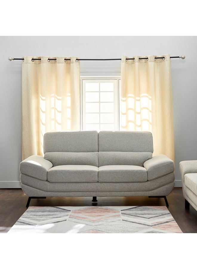 Home Box Salerno 2-Seater Fabric Sofa 88x85x184 cm - Image 1