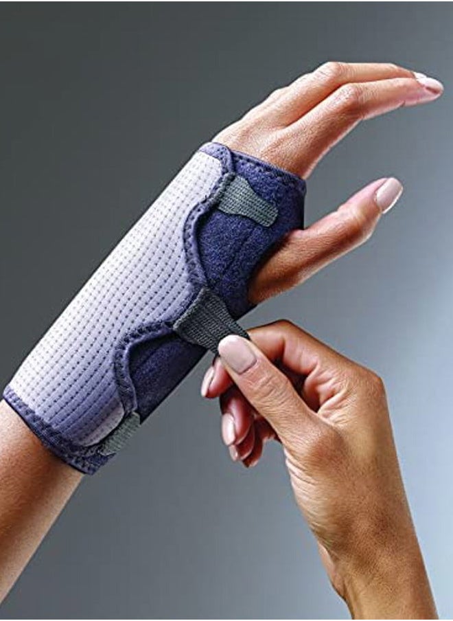 FUTURO FUTURO Comfort Stabilizing Wrist Brace, Helps Support Sprains, Strains, and Symptoms of Carpal Tunnel Syndrome, One Size  - Image 4