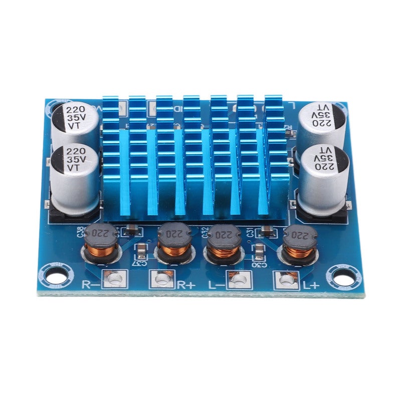 Digital Amplifier Board 30W Dual Channel 12V 24V High Performance TPA3110 Chip - Durable PCB Material Compact Audio Amplification Module for Car Audio Upgrade Home DIY Speaker Projects Portable Audio - Image 3