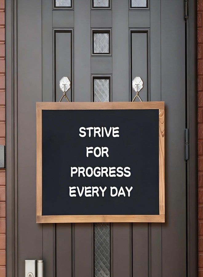 TONICE Magnetic Chalkboard for Wall Rustic Wood Framed Decorative Blackboard Sign Hanging Chalkboard for Home, Office, Restaurant 12" x 16" - Image 5