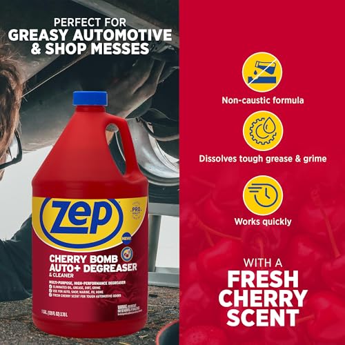 Zep Cherry Bomb Auto+ Degreaser & Cleaner - For Auto, Marine, RV, & Home - 1 Gallon - Image 5