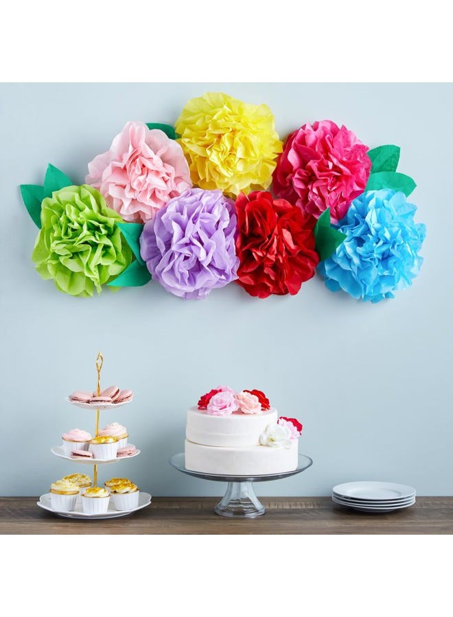 Juvale 120 ورقة من ورق التواليت للأكياس الهدايا، الحرف اليدوية - ورق تواليت ملون للتغليف، الهدايا، مستلزمات تغليف الهدايا (10 ألوان، 26x20 بوصة) - Image 2