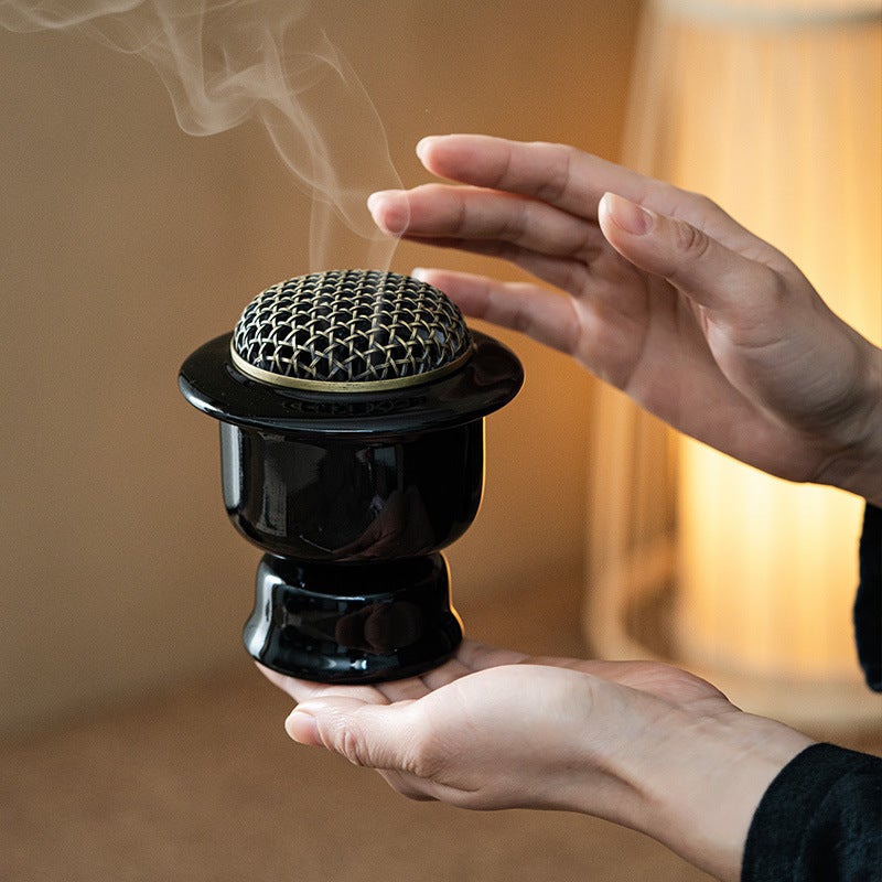Ceramic Electric Incense Burner with Timer - Image 3