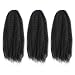 Dansama Marley Hair, 24 Inch Marley Twist Braiding Hair, Fluffy Faux Locs Curly Braiding Hair Extensions (24 Inch (Pack of 3), #1) - Image 2