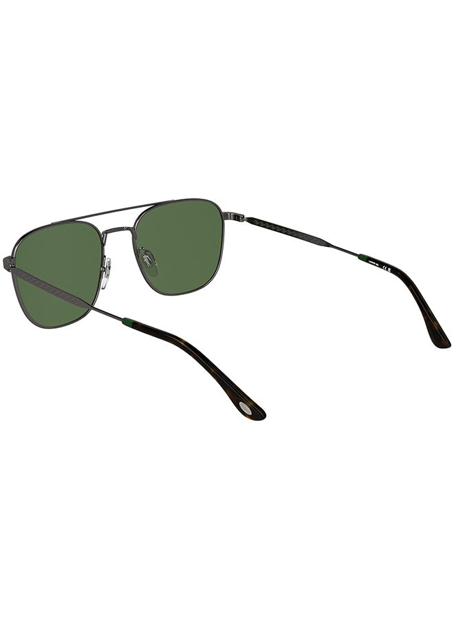 LACOSTE نظارات شمسية معدنية كاملة الإطار لاكوست L269S 5519 (035) رمادي غامق - Image 2