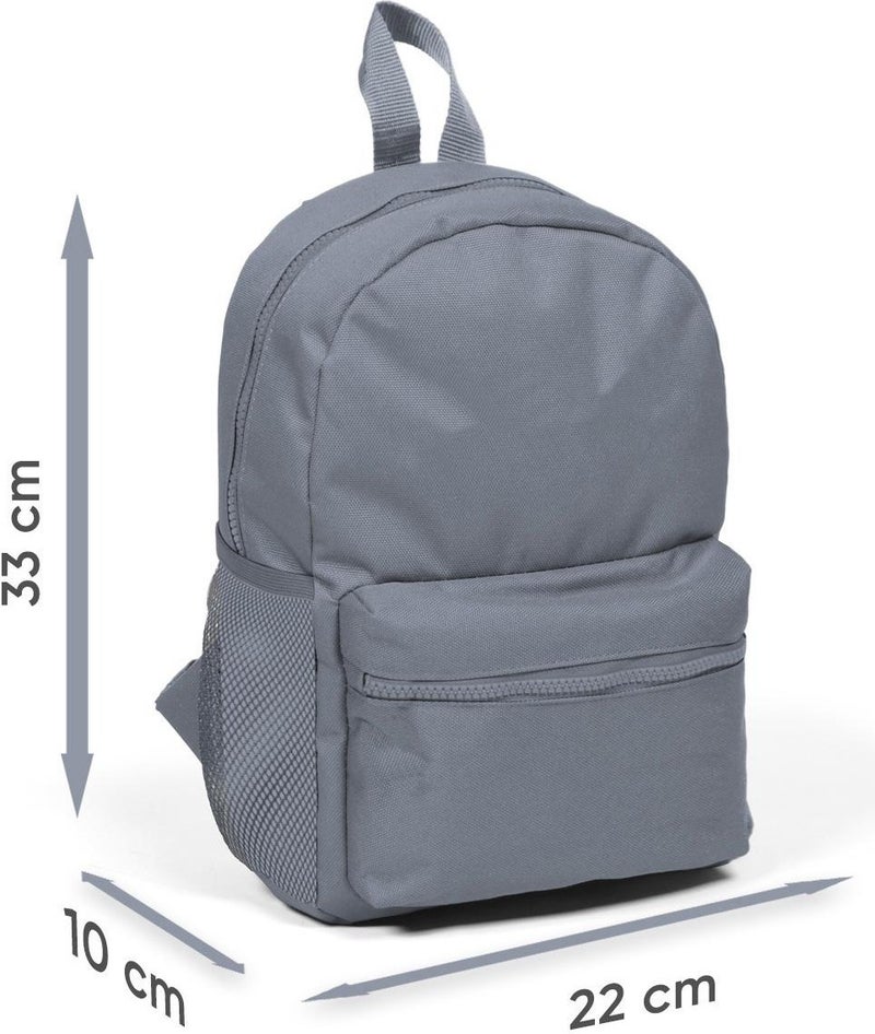Mini Yuva Backpack Navy Blue Color Gradient Patterned Two Compartments 23545