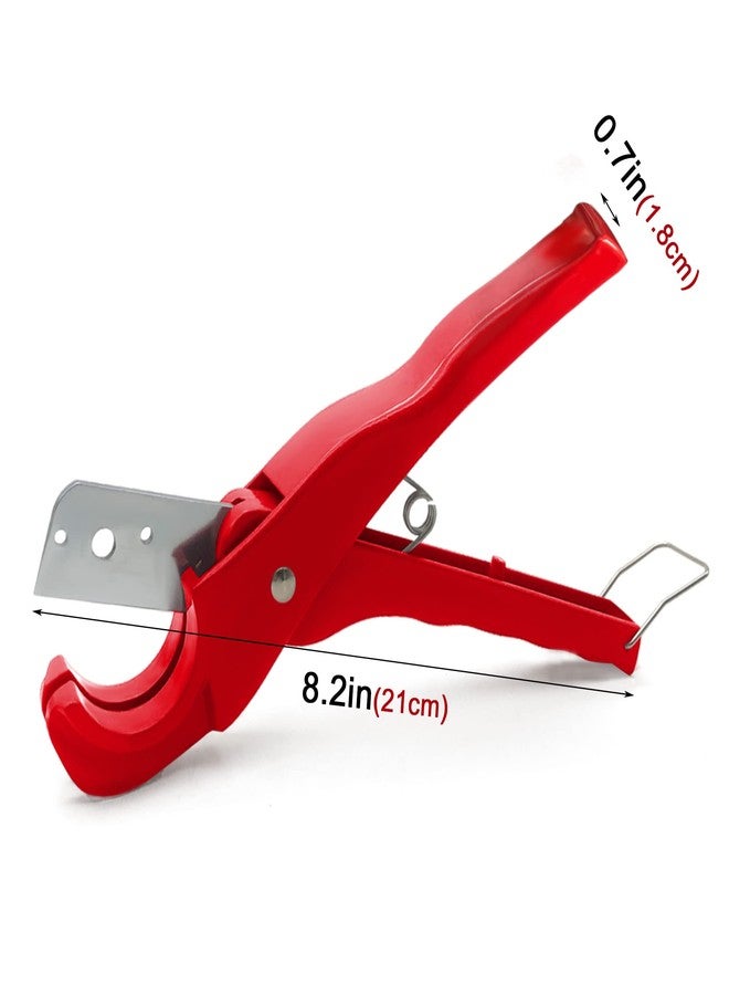 HAUTMEC أداة قطع أنابيب Pvc من HAUTMEC وقاطعة Pex وقاطعة أنابيب بلاستيكية وقاطعة أنابيب حتى 1-3/8 بوصة (0-36 مم) PL7261703 - Image 4