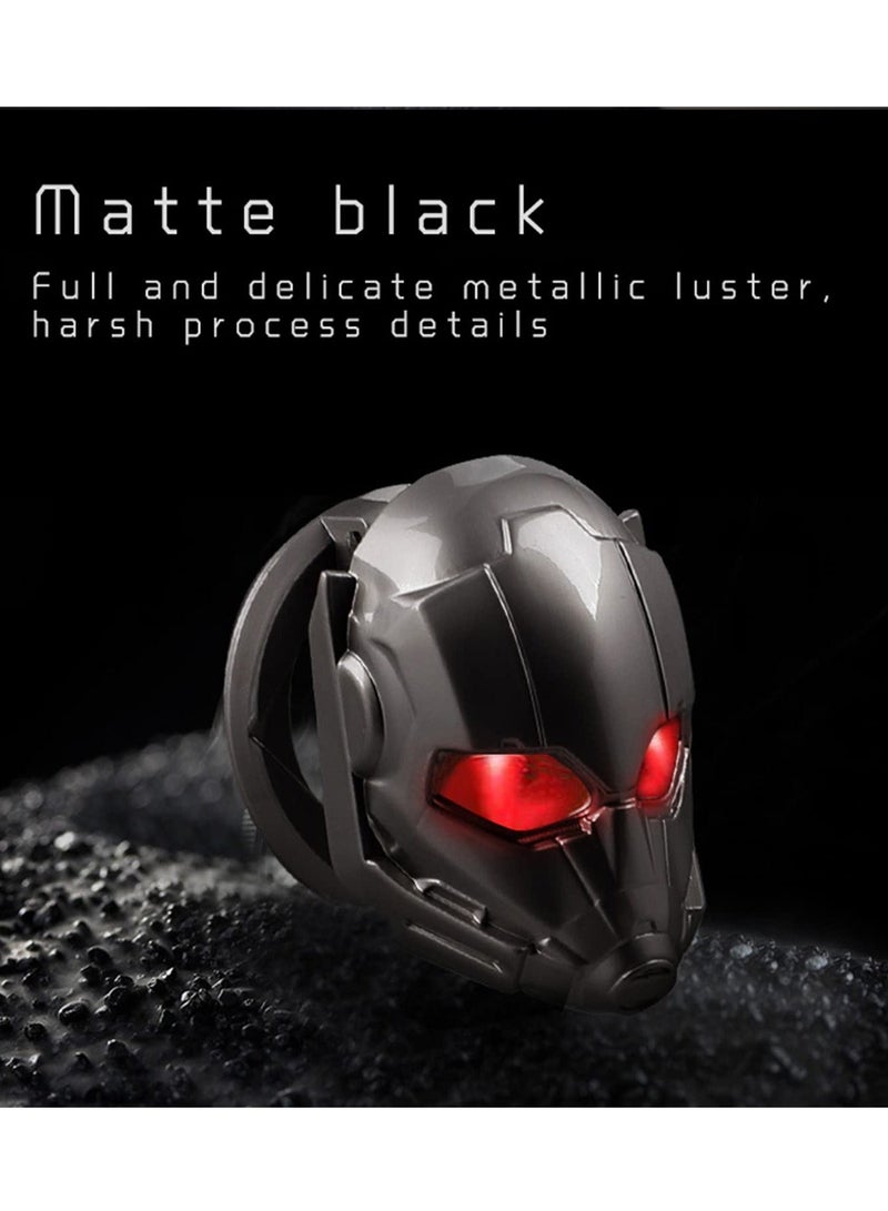 Generic Car Auto Engine Ignition Start Stop bu tton Replacement Start Stop Trim Protector Key Ring Circle Cover 3D Ant Man Car Interior Accessory  - Image 3