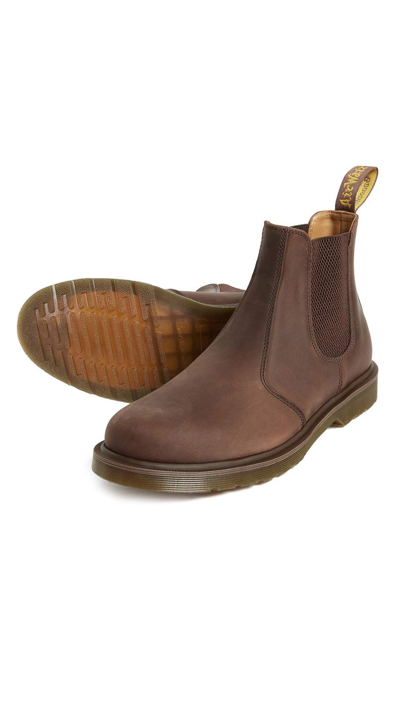 Dr. Martens Unisex-Adult 2976 Crazy Horse Chelsea Boot, Gaucho, 8 B(M) US Women / 7 D(M) US Men - Image 5