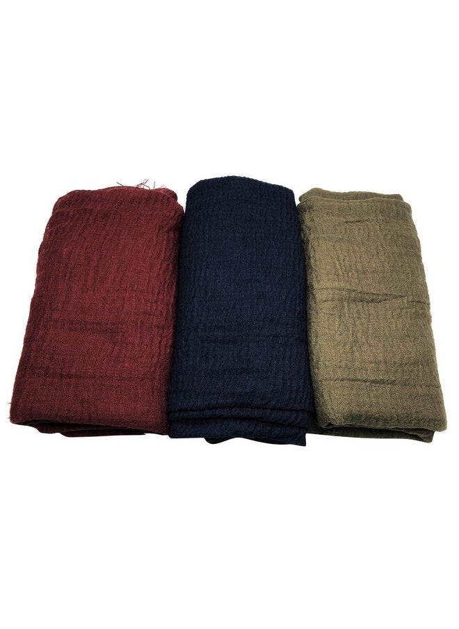 Axe Sickle - Women Scarf Shawl For All Season 3Pcs Scarve Wrap Scarve B. - Image 1