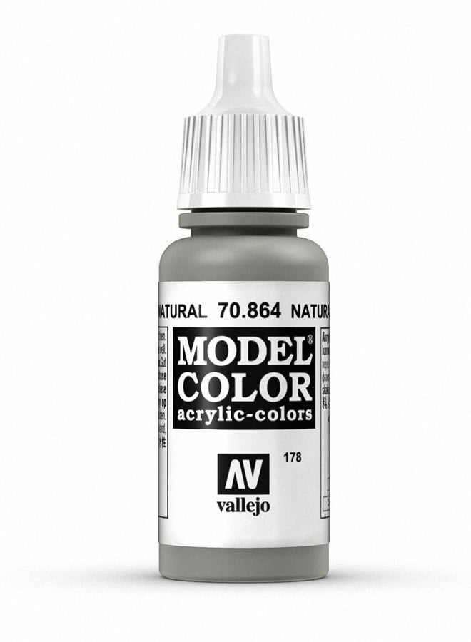 70864 نموذج طلاء أكريليك ملون 17 مل، فولاذ طبيعي