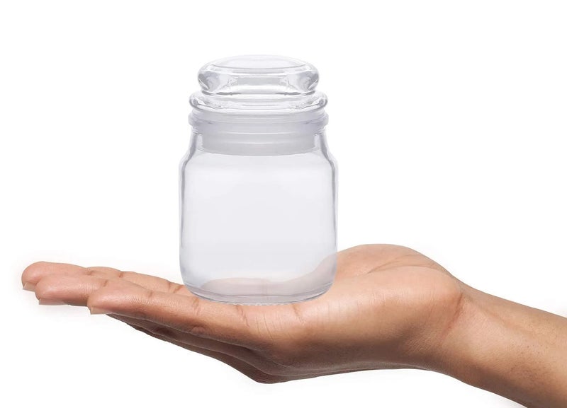 Brezzycloud 100ml Spice Storage Glass Jar, Kitchen Storage Jars, Honey Jar and Container, Spice Masala Jar - Airtight Lid with Rubberised Silicone Stopper (Pop Jar, 100ml, Set Of 2) - Image 4