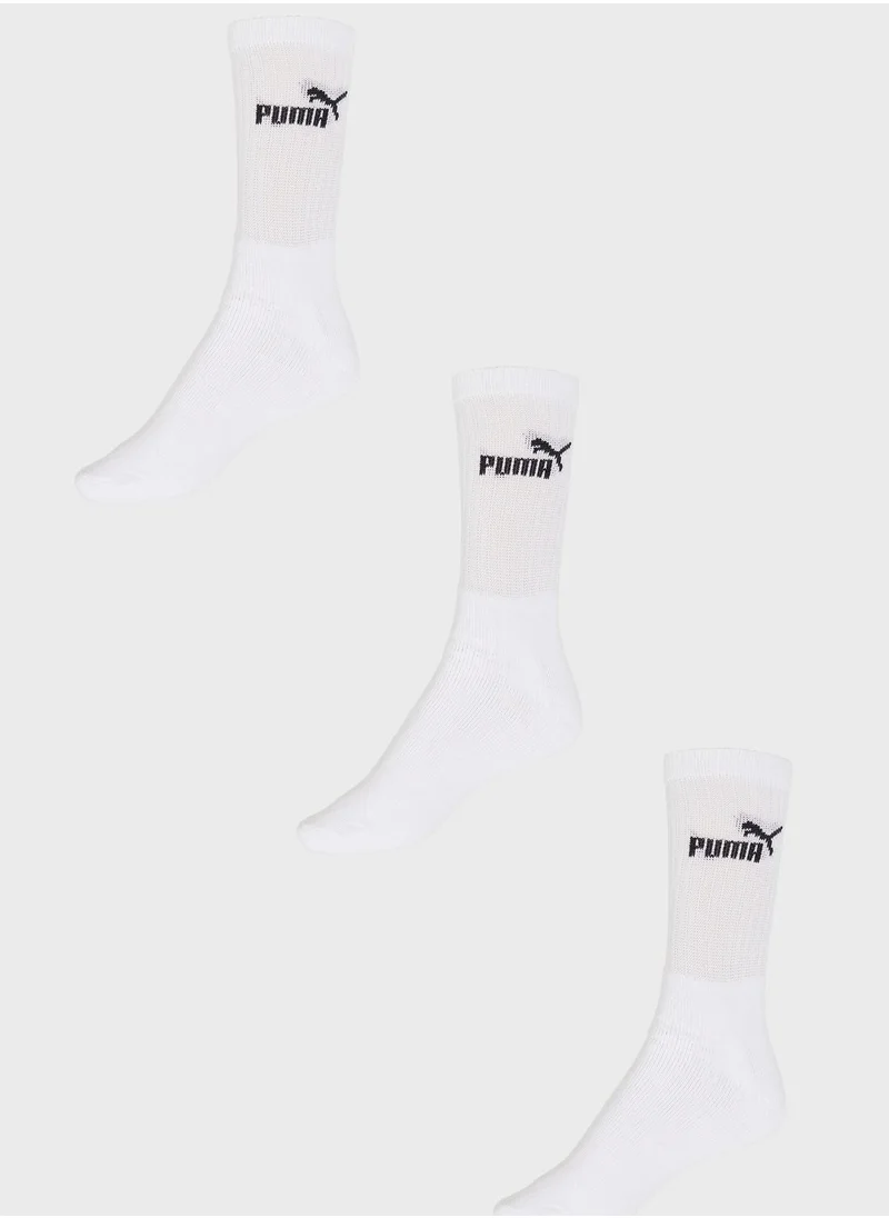 PUMA 3 Pack Elements Crew Sock